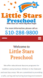 Mobile Screenshot of littlestars.org